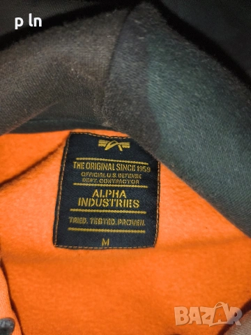 Alpha industries суичър , снимка 2 - Суичъри - 53388407