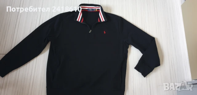POLO Ralph Lauren Half Zip 3/4  Knit Mens Size XL ОРИГИНАЛ! Мъжко Горнище !, снимка 11 - Пуловери - 51271667