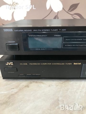 2 броя фм тунер за ремонт или части Yamaha JVC, снимка 6 - Радиокасетофони, транзистори - 45155067