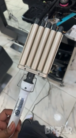 Тройна ретро преса за къдрене на коса  