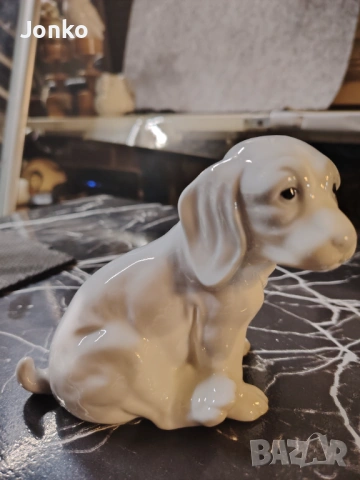 Статуетка куче , снимка 2 - Статуетки - 53056692