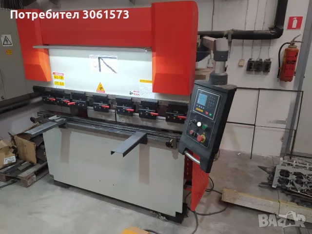 CNC Абкант за листов материал, снимка 1 - Други машини и части - 47633302