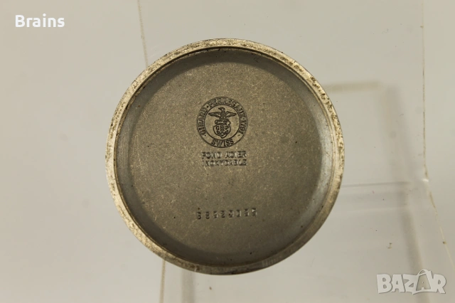 Рядък 1950'с GIRARD PERREGAUX 46EU Швейцарски Ръчен Часовник, снимка 9 - Мъжки - 54013442