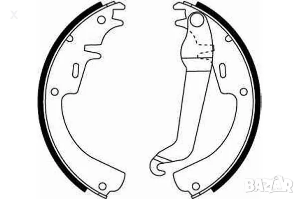 SIMER S086 ЗАДНИ ЧЕЛЮСТИ OPEL Kadett B C / Rekord D E1 / Commodore A B C / Manta A B / Ascona A B /, снимка 1 - Части - 48768644