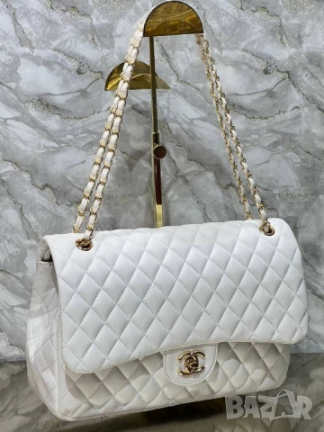 чанти CHANEL - 4.55 ➡️35cm ⬆️23 cm💫💫💫 , снимка 4 - Чанти - 51207864
