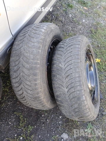 Продавам 2бр.гуми с джанти 15цола за Мерцедес , снимка 2 - Гуми и джанти - 52105511