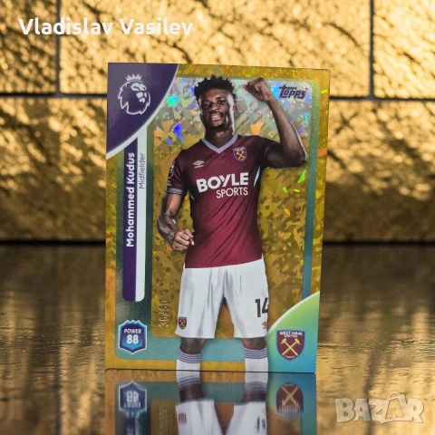 Topps Premier League 25/26 - Chase cards - Update 19.03, снимка 2 - Колекции - 53637076