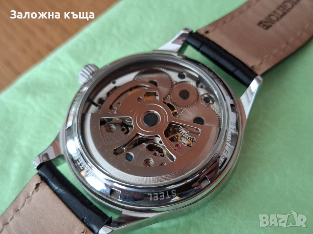 ЧИСТО НОВ ! Мъжки механичен / автоматичен часовник "Ailang", снимка 10 - Мъжки - 52966424