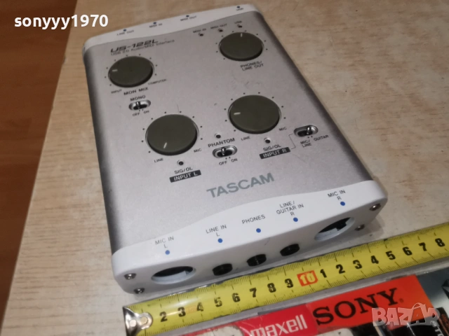 TASCAM US-122L CANADA 17012611920, снимка 14 - Ресийвъри, усилватели, смесителни пултове - 53134734