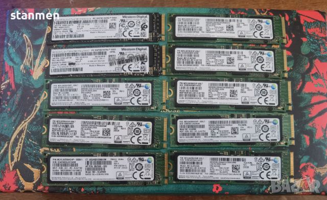 Продавам SSD, NvMe, Ram за лаптопи и PC  Продавам SSD дискове NVMe 256GB M.2 2280 , снимка 2 - Части за лаптопи - 46101415