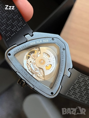 Hamilton Ventura Elvis 80 Skeleton H24535331, снимка 17 - Мъжки - 52337354