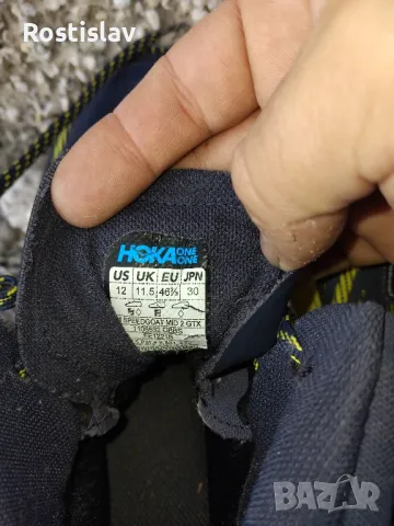 HOKA ONE ONE gore_tex номер 46 29см дължина на стелките , снимка 6 - Маратонки - 49061562