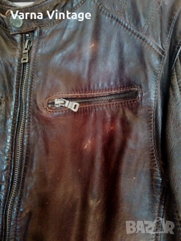 Мъжко кожено яке Gipsy, размер 2XL., снимка 2 - Якета - 53040906