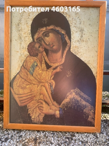  икона  "Донска Богородица, снимка 2 - Икони - 52265971