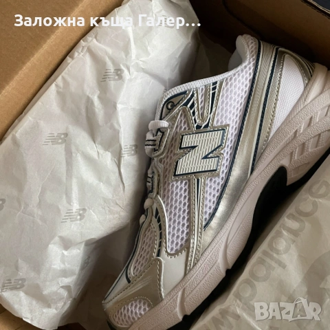 Нови оригинални маратонки New Balance NB 740 – сребрист цвят, снимка 4 - Маратонки - 54234152