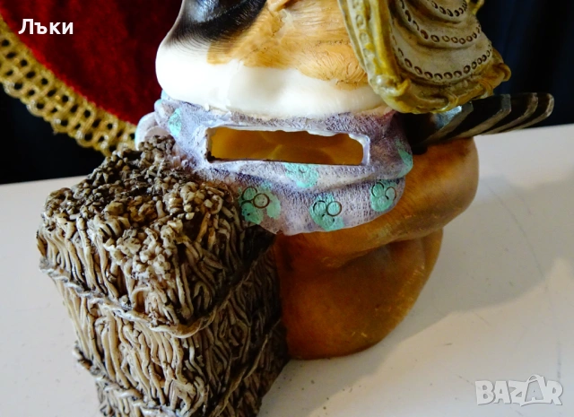 Порцеланова фигура Куче земеделец,касичка. , снимка 6 - Статуетки - 53929135