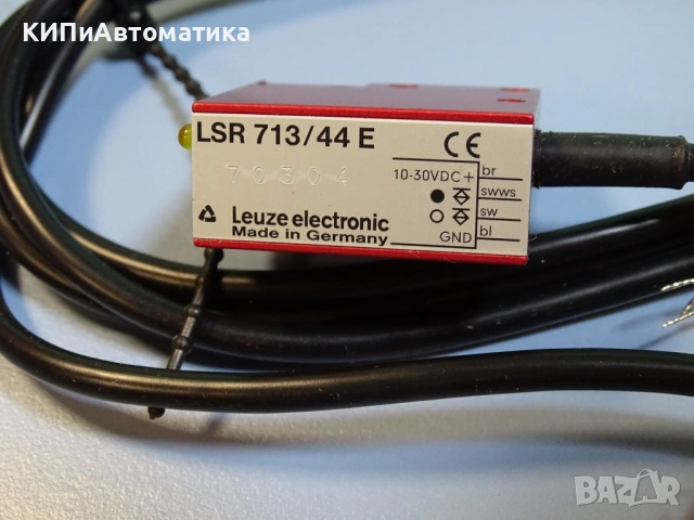сензор фотоелектрически Leuze LSR 713/44E photoelectric sensor 10-30V, снимка 3 - Резервни части за машини - 54218276