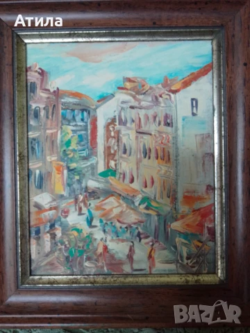 картина Пловдив 21/18 см