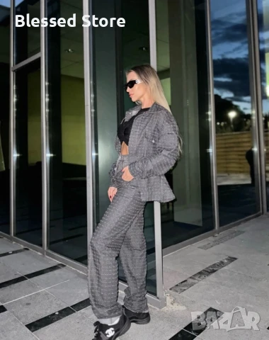 Дамски дънки с накъсан ефект , снимка 3 - Дънки - 51360441