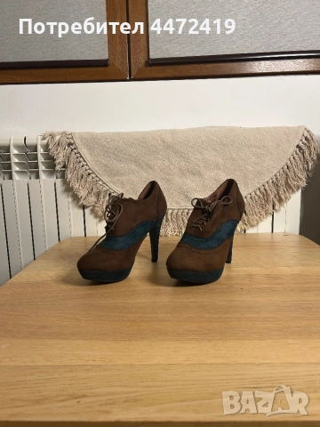 Дамски обувки, снимка 4 - Дамски обувки на ток - 52660234