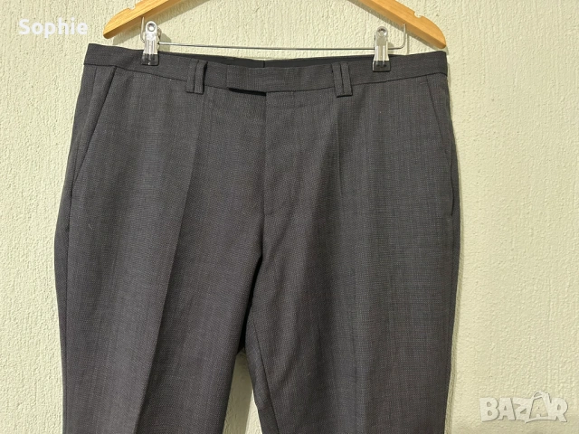 Мъжки вълнен панталон Hugo Boss, снимка 3 - Панталони - 53468725