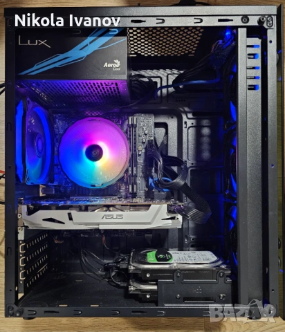 PC intel core i5 10400 6x4.30 Ghz | GTX 1070 8GB | 16GB RAM | 512GB SSD + 1TB HDD|BT+WiFi|Windows 11, снимка 2 - Геймърски - 53403177