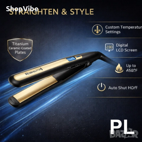 Преса за изправяне и къдрене Remington S6500 Sleek & Curl, снимка 3 - Преси за коса - 53638348
