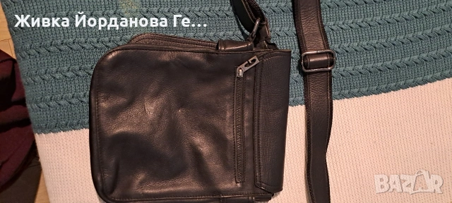 мъжка чанта - естествена кожа, снимка 10 - Портфейли, портмонета - 53541007