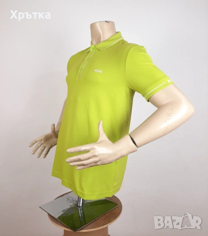 Hugo Boss Paule - Оригинална мъжка тениска с яка, снимка 2 - Тениски - 54151440