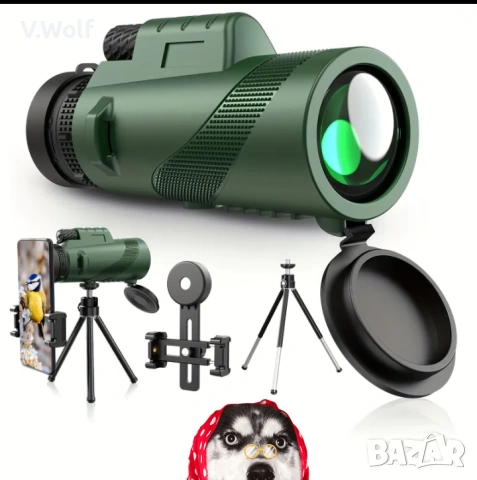 Монокулярен Телескоп , снимка 3 - Екипировка - 53851699