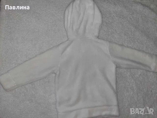 Три Бебешки Зимни Плюшени Суитчъра -18-24м, снимка 7 - Бебешки якета и елеци - 46966823