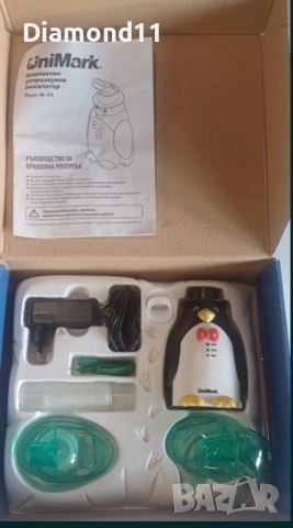 Ултразвуков инхалатор Unimark „Пингвин“, снимка 2 - Друга електроника - 52861690