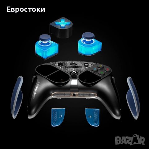 Thrustmaster eSwap X LED Blue Crystal Pack мини-стикове съвместими с XBOX Series X/S, PC , снимка 1 - Аксесоари - 46336574