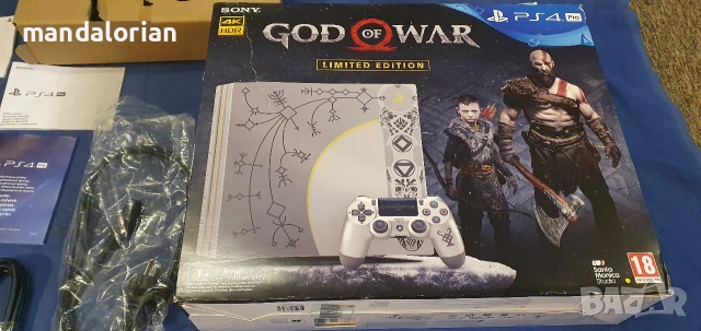 Sony PlayStation 4Pro 1TB God of war limited edition , снимка 3 - PlayStation конзоли - 53365850