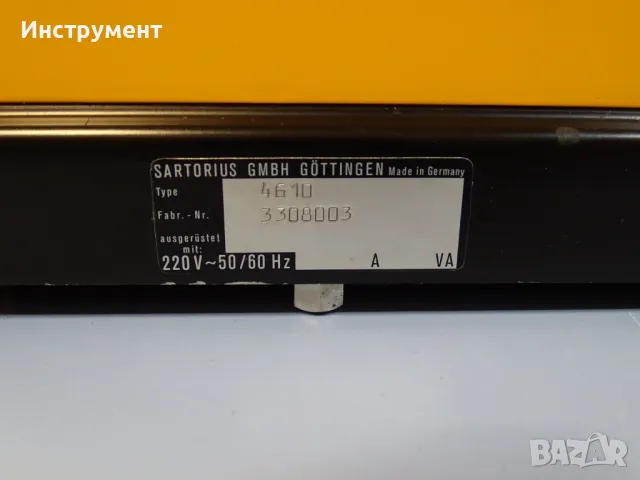 Аналитична везна Sartorius Sedi 4610 analytical balance, снимка 9 - Други машини и части - 49138259