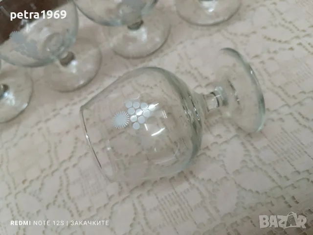 Гравирани стъклени чаши , снимка 3 - Чаши - 50260801