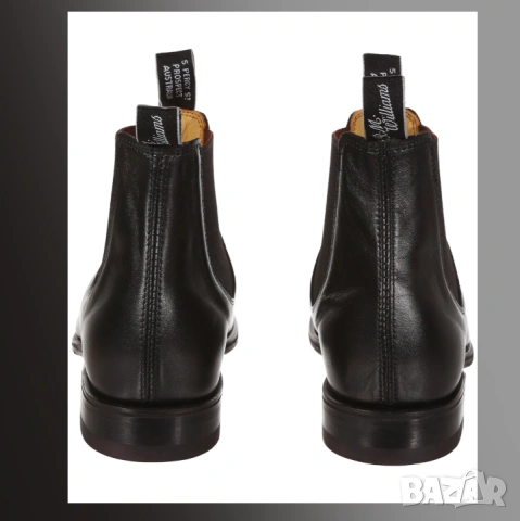 луксозни бизнес боти тип челси R.M. Williams Comfort Craftsman  номер 42 , снимка 5 - Мъжки боти - 53078573
