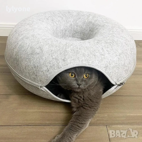 Нов Тунел за игра и скривалище за котки * Котка * Легло * Къща * Хралупа - Размери, снимка 3 - За котки - 43033912
