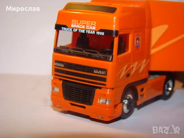 HERPA H0 1/87 DAF 95 XF TIR ТИР КАМИОН МОДЕЛ КОЛИЧКА, снимка 7 - Колекции - 48408585