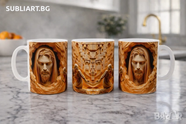 Чаша със снимка (Великден) , снимка 4 - Чаши - 53775881