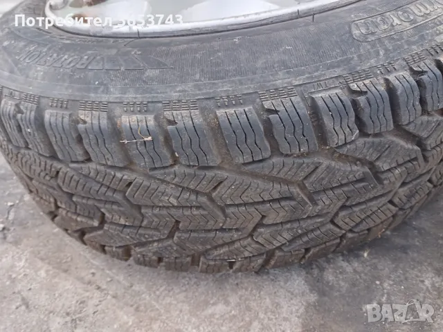 Mercedes алуминиеви джанти 16" с гуми , снимка 3 - Гуми и джанти - 47392691