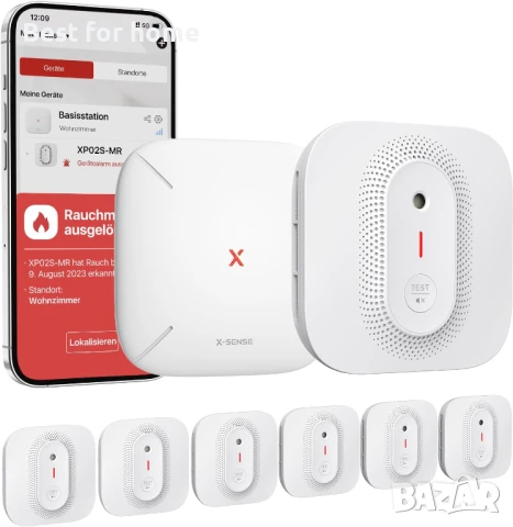 Безжичен мрежов димен детектор