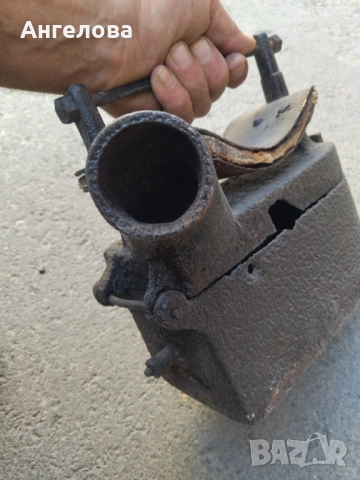 Стара ютия , снимка 5 - Антикварни и старинни предмети - 51639027