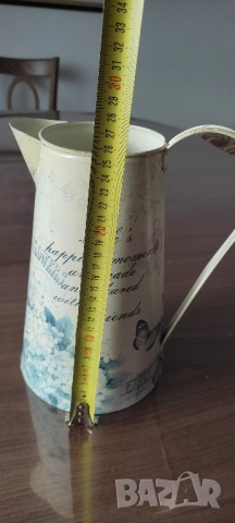 Метална кана* Ваза* Винтидж излъчване* , снимка 10 - Вази - 52397372