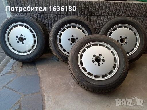 Джанти с гуми за Mercedes W140 7.5Jx16 ET51, снимка 2 - Гуми и джанти - 51684141
