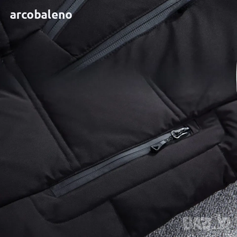 Мъжко зимно топло яке с качулка, 4цвята , снимка 5 - Якета - 52018571