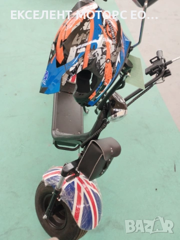 Електрически скутер BIG CITY HARLEY , снимка 2 - Мотоциклети и мототехника - 53886284