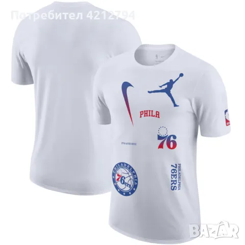 Оригинална тениска Nike- NBA , Philadelphia 76ers, снимка 2 - Тениски - 47019865