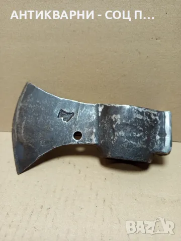 Стара Немска Кована Брадва 1.300кг Номер 2., снимка 8 - Антикварни и старинни предмети - 49776966