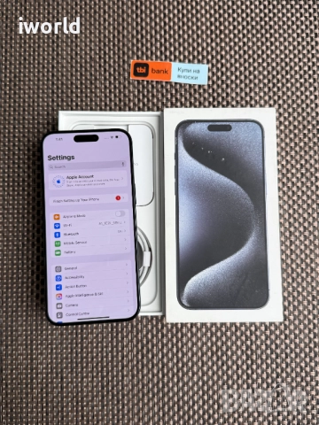 КАТО НОВ❗️ iPhone 15Pro Max ❗️Лизинг от 58лв/❗️Blue Titanium❗️ГАРАНЦИЯ ❗️256, снимка 8 - Apple iPhone - 51508275